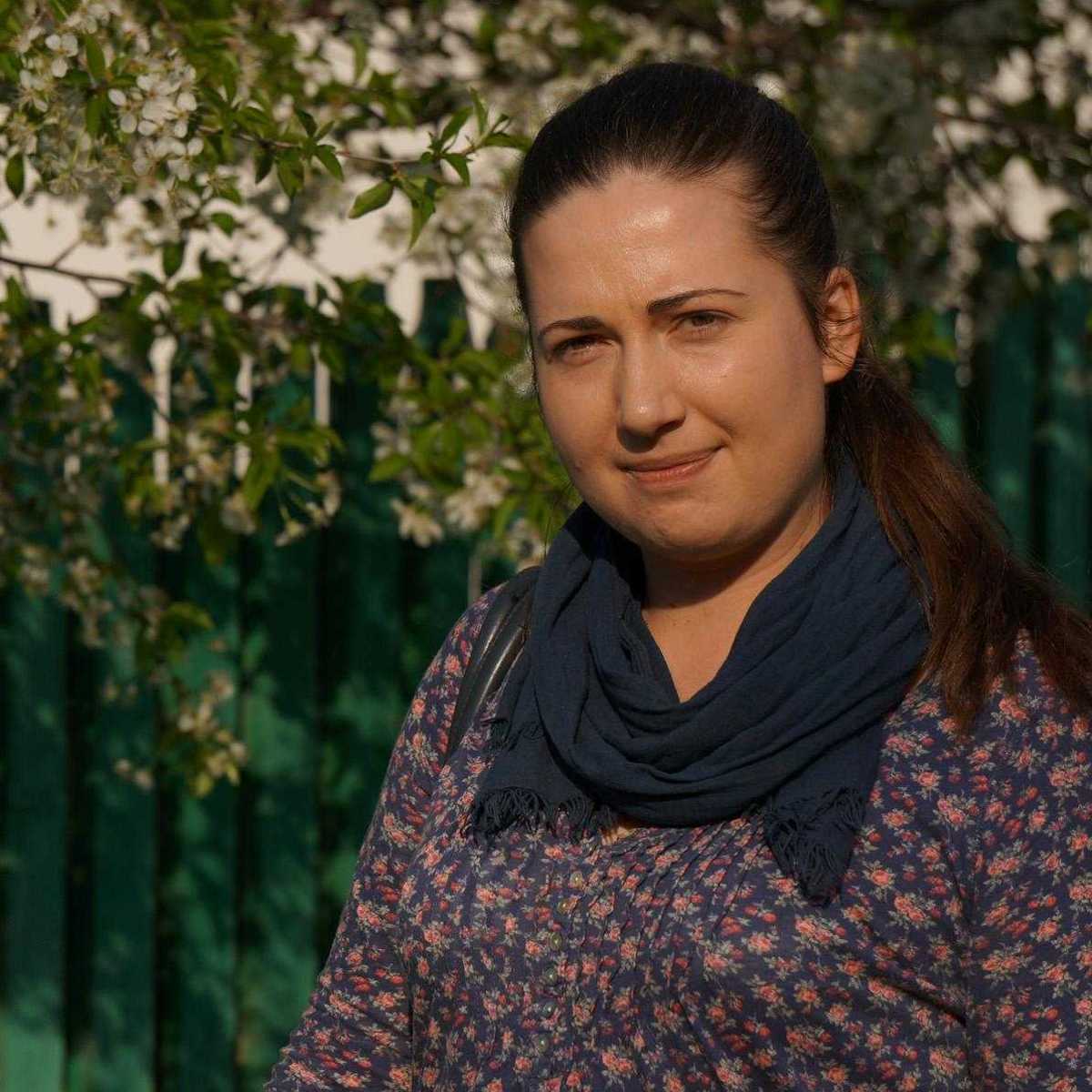 Tania Palaiciuc, die Sozialarbeiterin ist in Moldawien geblieben