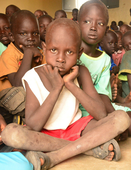 Schulkinder im Südsudan