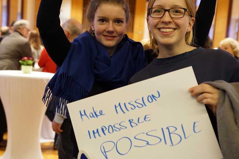 Mission Statement zwei junge Frauen